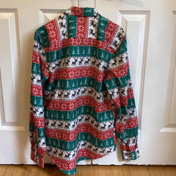 Christmas button up - Picture 2 of 2